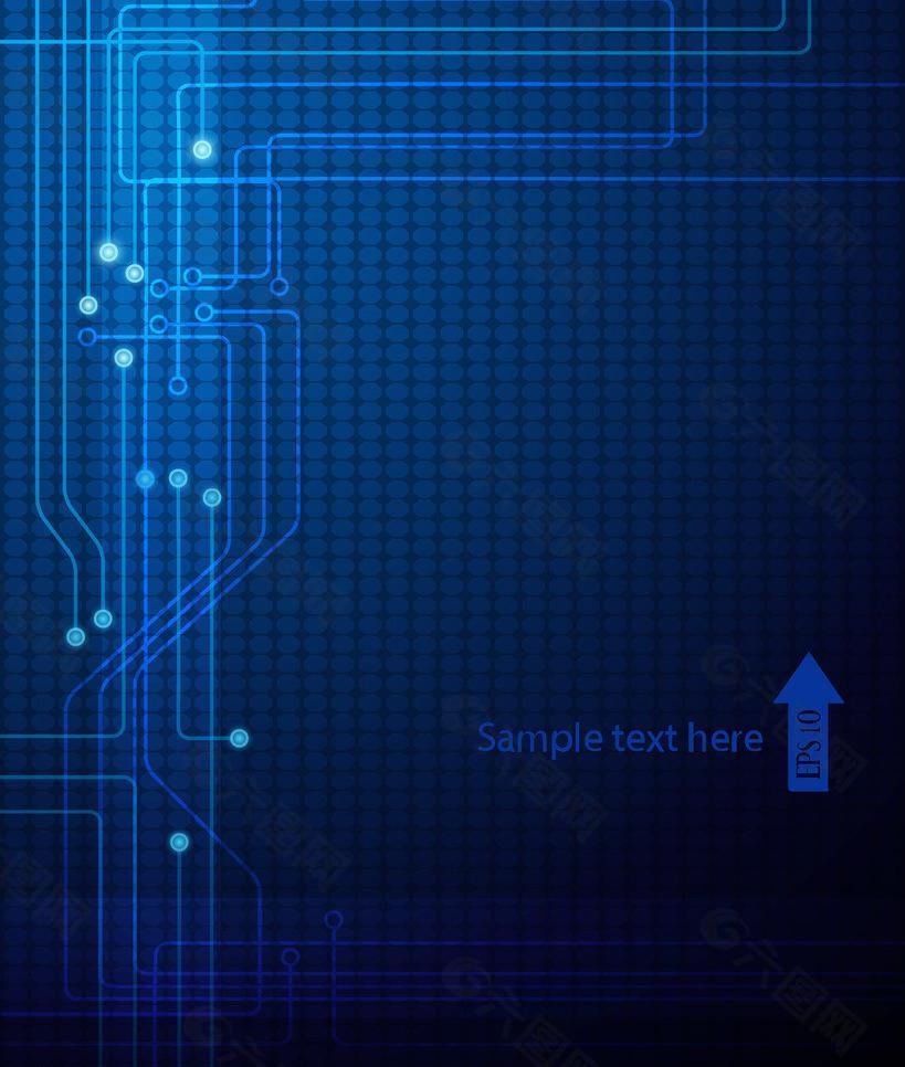 通信產品與科技背景圖片的融合之美